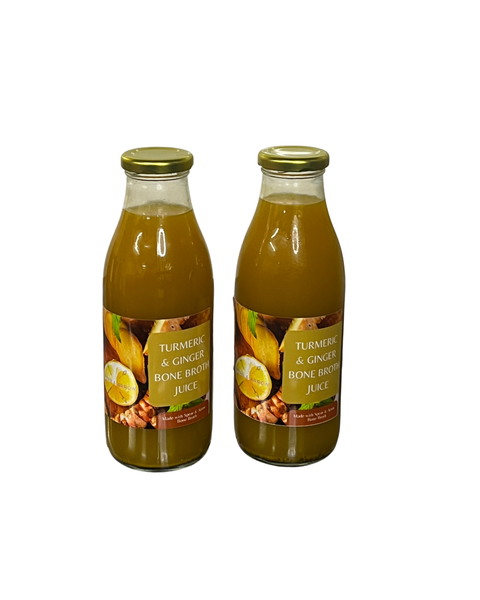 Natural Bone Broth Turmeric Juice x 2 multipack