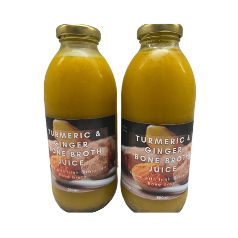 Natural Bone Broth Turmeric Juice x 2 multipack