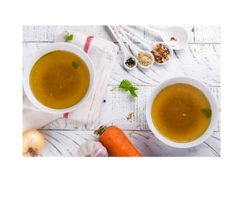Grass Fed Bone Broth | Made with Natural Botanical Ingredients | 2 x 300ml Pouch