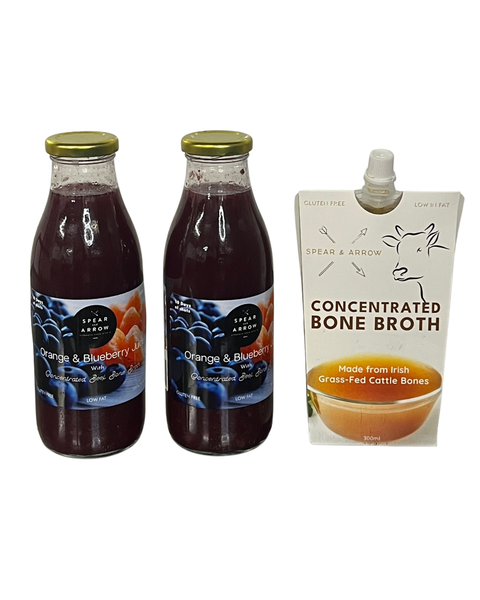 Multi Buy Orange Blueberry x2 and one Plain Bone Broth