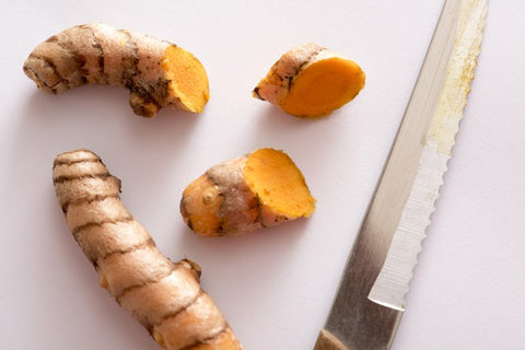 Turmeric and Ginger Bone Broth Juice and 500ml Orange and Blueberry Bone Broth Juice