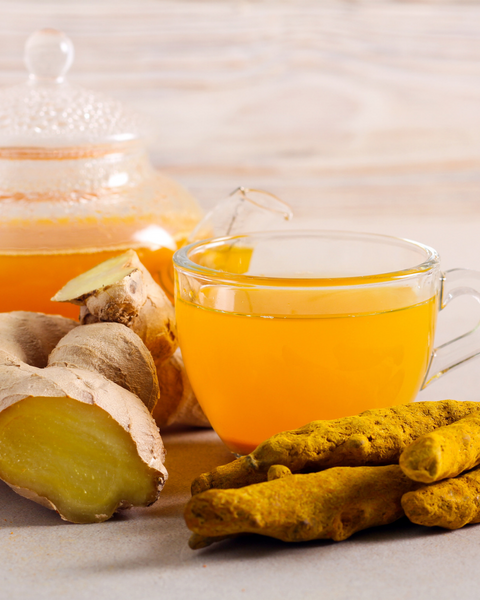Turmeric and Ginger Bone Broth Juice 3 x 500ml multi pack offer