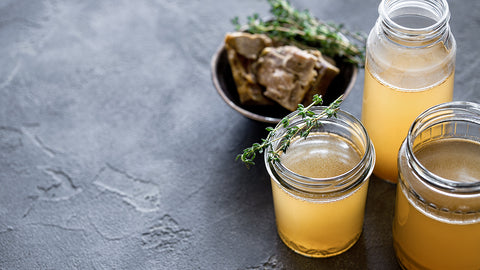 Concentrated natural Irish grass-fed Bone Broth Mix and Match plain & Botanical