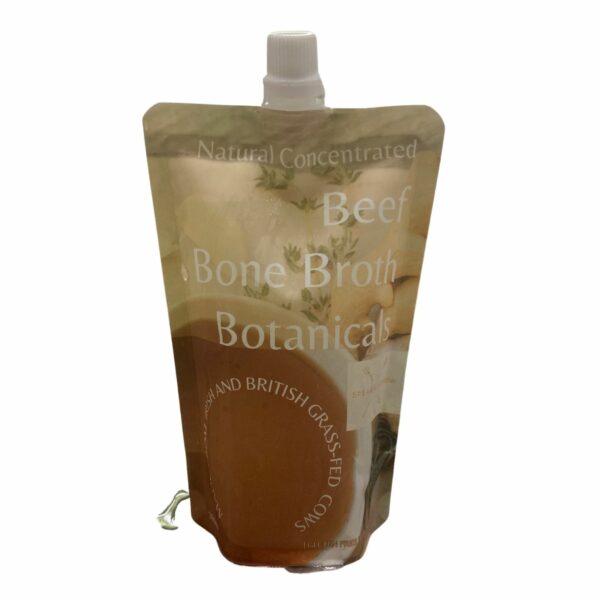 Pouch of Botanical bone broth, Beef Bone Broth jelly
