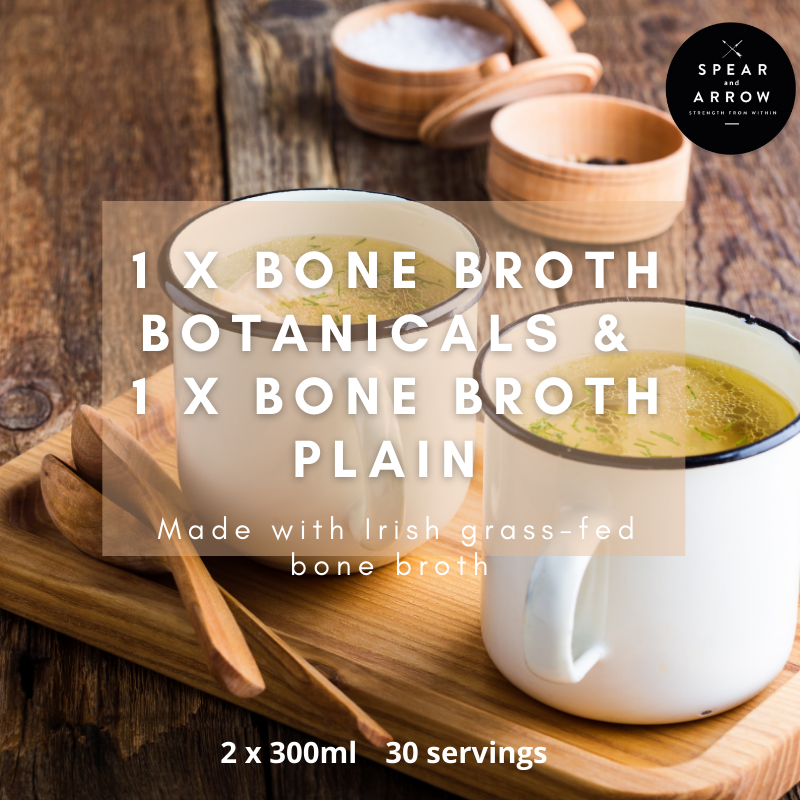 Bone broth with botanicals