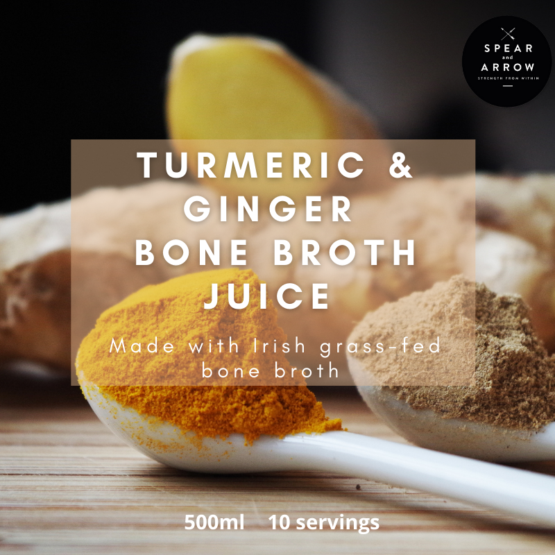 Turmeric & Ginger Bone Broth Juice
