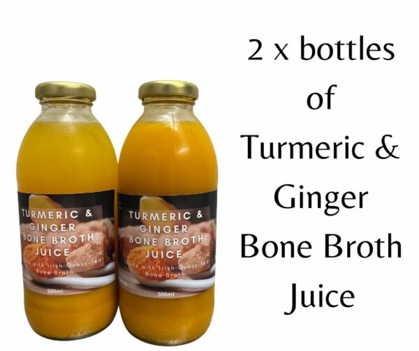 Turmeric & Ginger Bone Broth Juice x 2