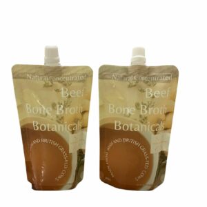 2 pouches of botanical bone broth,