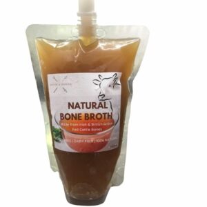 500ml pouch, Natural Beef Bone Broth