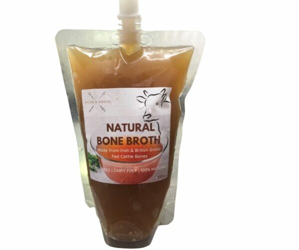 500ml pouch, Natural Beef Bone Broth